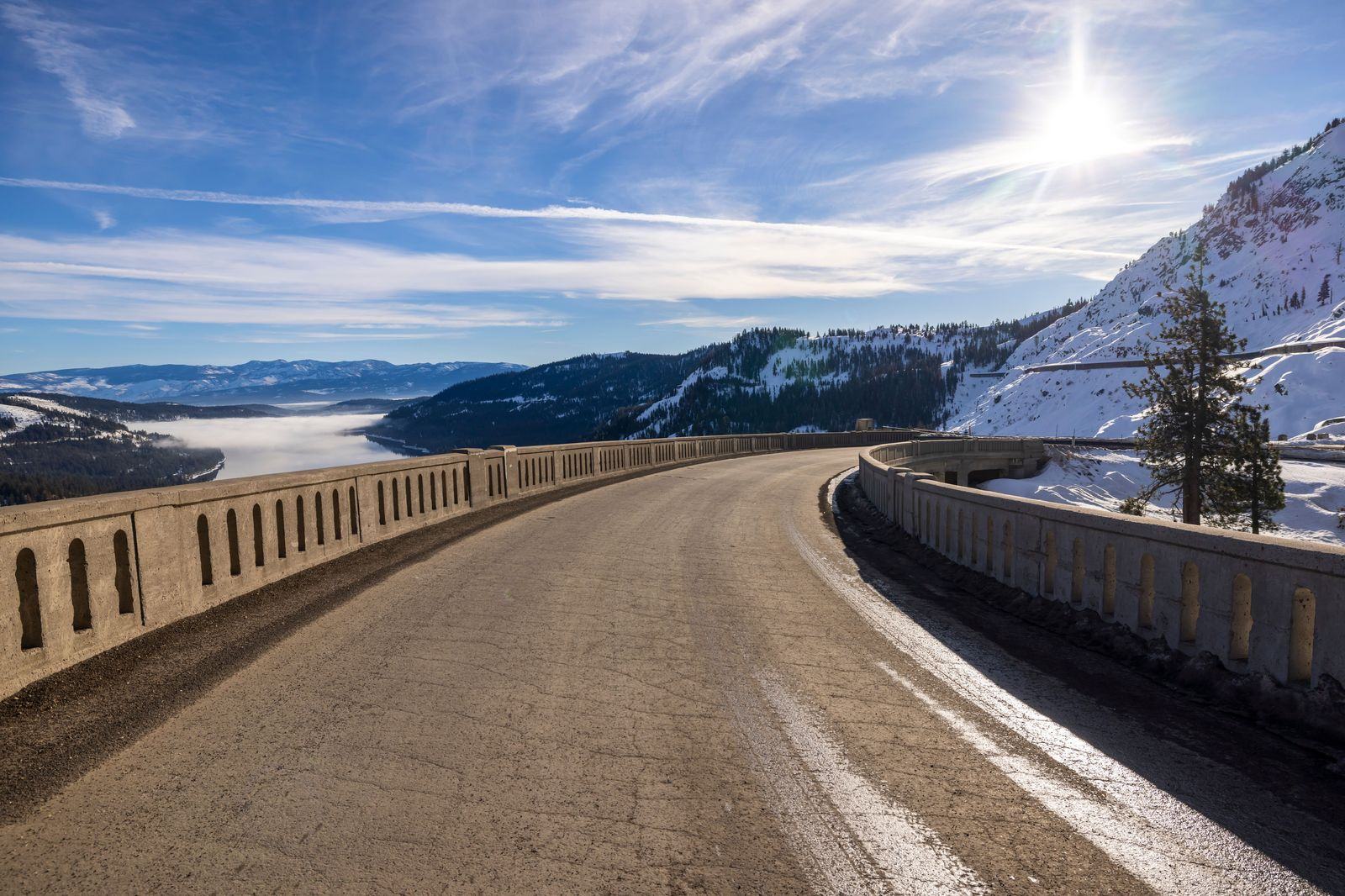 The Sea-to-Sky Highway to Whistler: an SUV with racks and a chauffeur who has driven it in snow