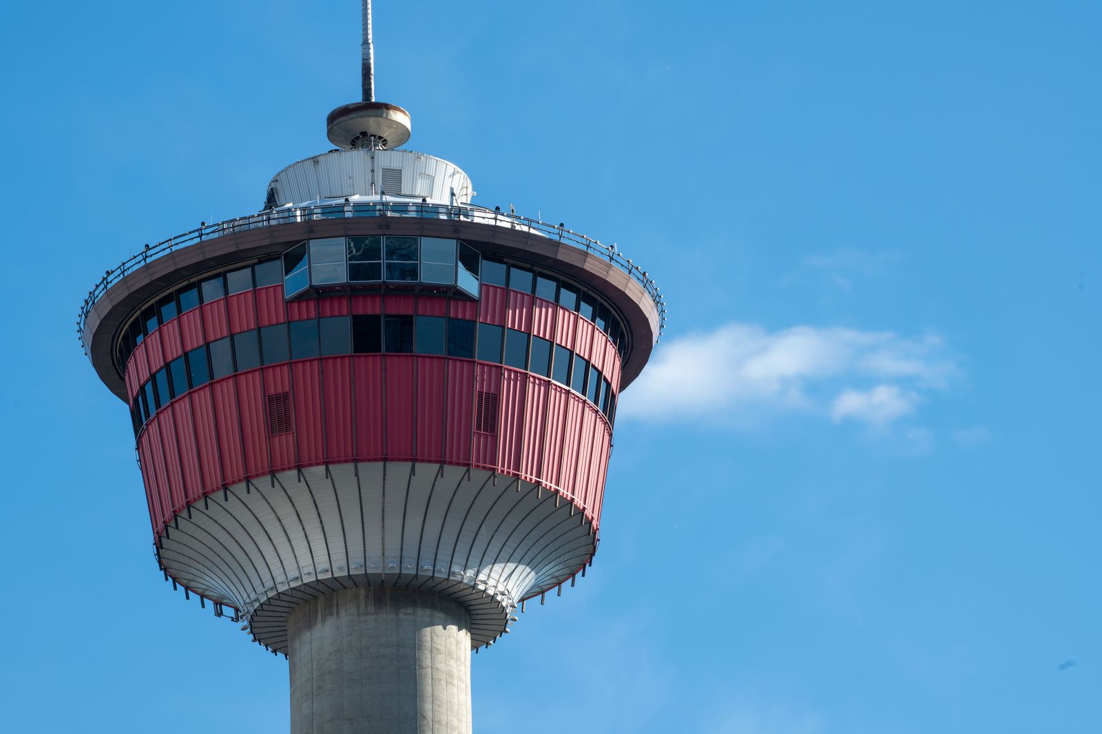 The International Terminal at YYC: opened in 2016, with the domestic side through the corridor