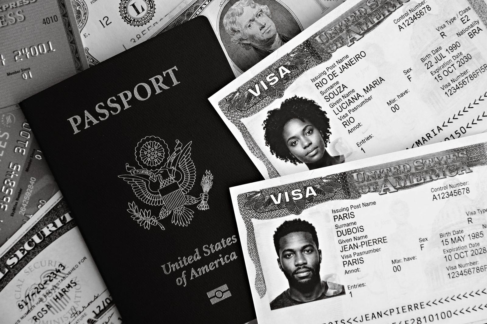 Passports on the seat: the chauffeur asks the night before whether everyone has theirs