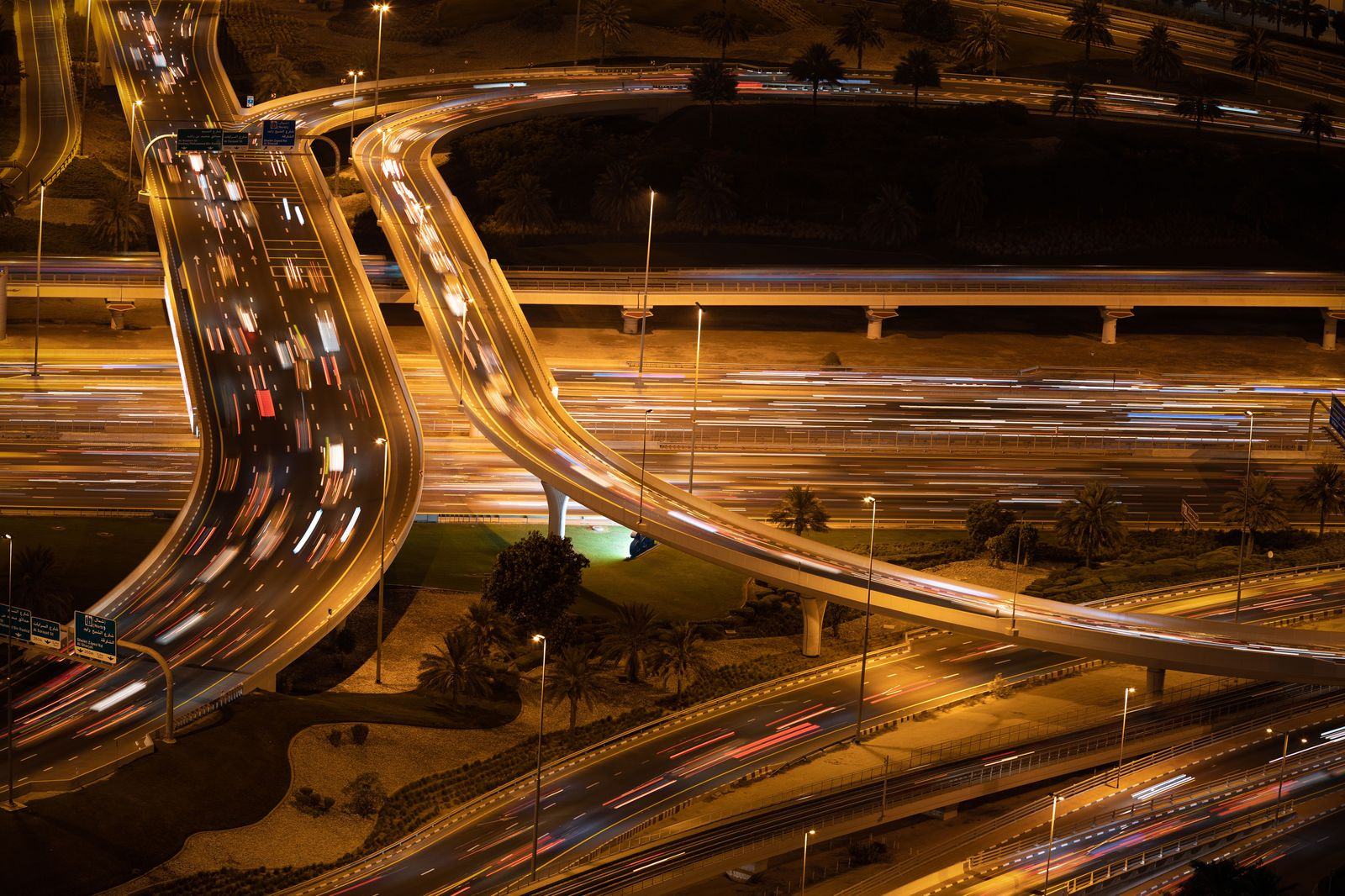 The 401 interchange east of London - the road to almost everywhere on this page